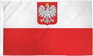 Poland (Eagle) Country Flag 2x3ft Poly