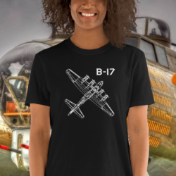 B-17 Flying Fortress T-Shirt from Mrugacz.