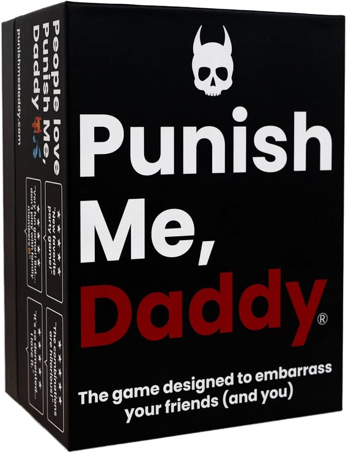 Adult game box saying " Punish Me, Daddy" for the post "Pound Bang Slap Spank" by Mrugacz.