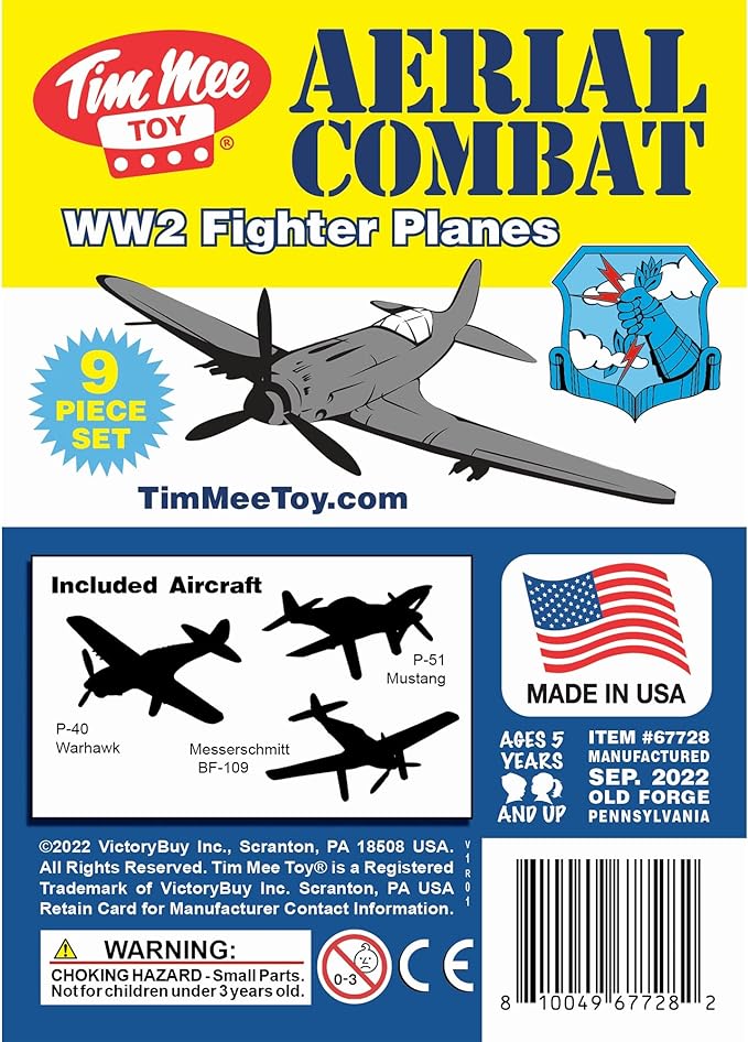 Advertisement for mini WW2 fighter planes  for the blog post "Air Show Disasters" by Mrugacz..