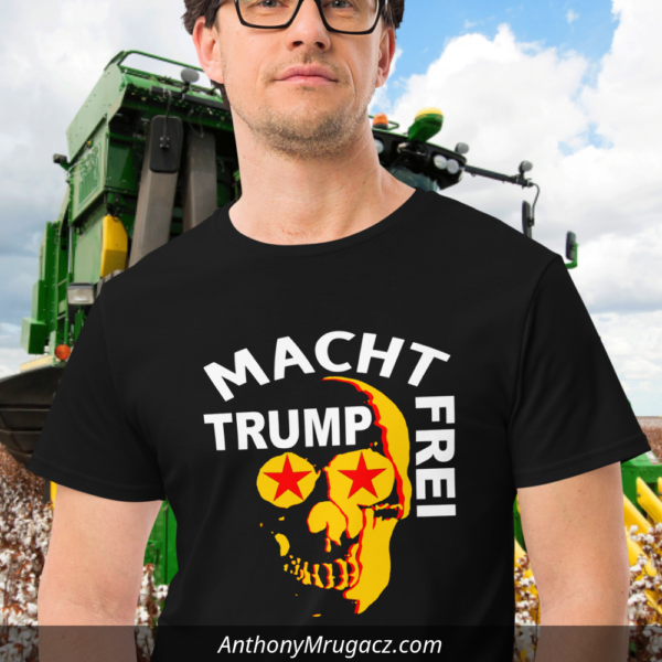 American patriot wearing a Trump Will Fixit Shirt.